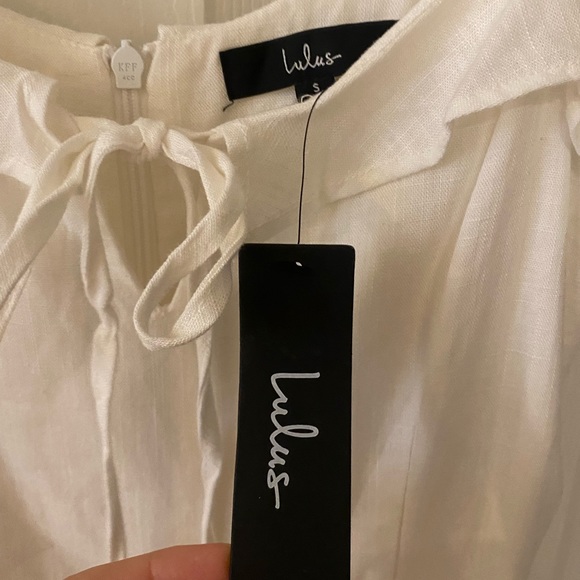 Lulu’s Days Like This Ruffled Minidress in white - Picture 2 of 5